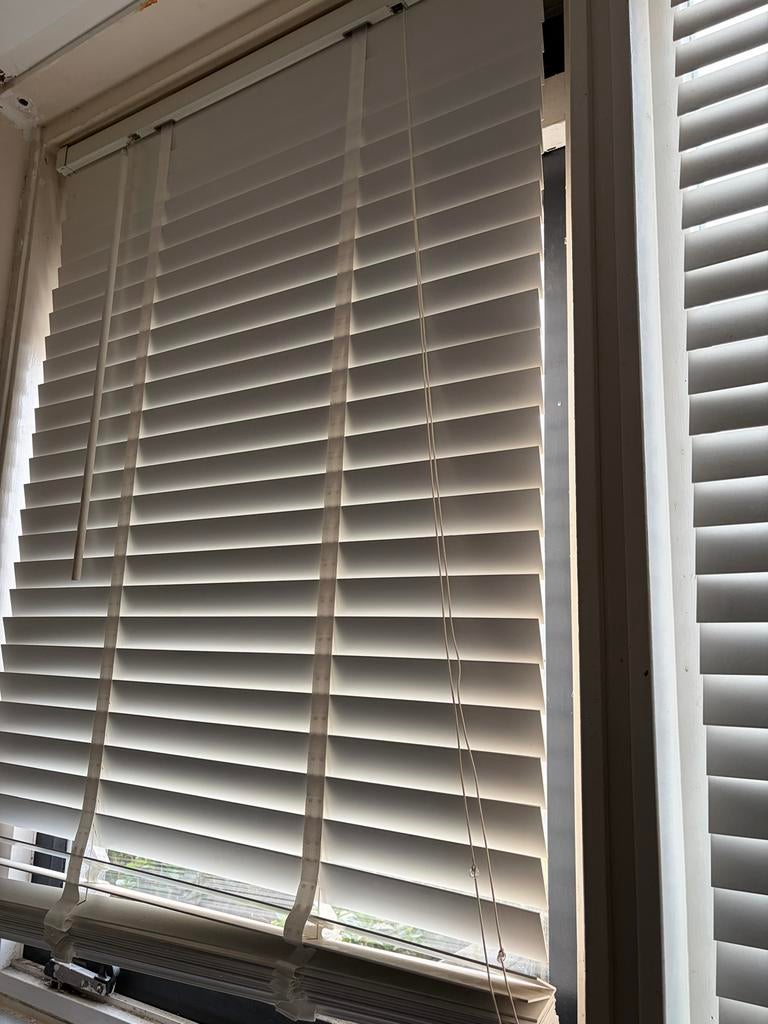 Jaloezieën verschillende maten, Ophalen, Gebruikt, 200 cm of meer, Wit