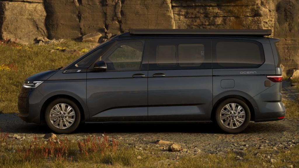 Volkswagen California Ocean T7 245PK Automaat PHEV 4x4 Apple, Caravans en Kamperen, Automaat, Buscamper of Camperbus, Volkswagen