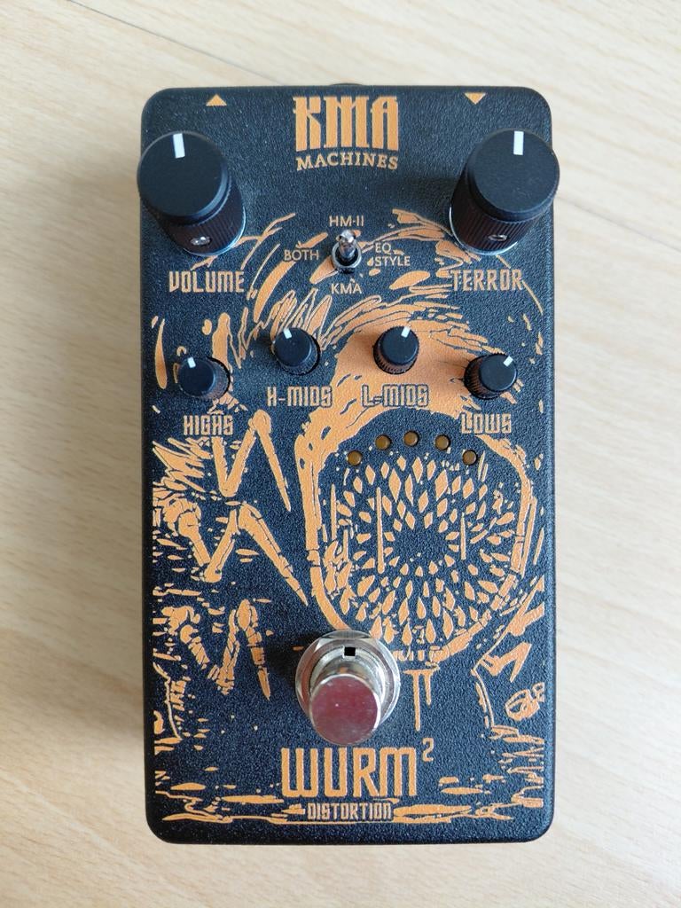 KMA Machines Wurm2 Distortion pedaal, Ophalen of Verzenden, Zo goed als nieuw