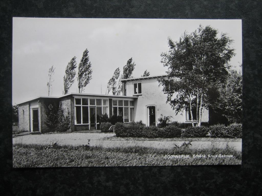 DOORNSPIJK Groene kruis gebouw 1966, Verzamelen, Ophalen of Verzenden, 1960 tot 1980, Gelderland