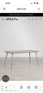 Tuintafel glas en beige Sklum nieuw, Ophalen, Nieuw, Rechthoekig