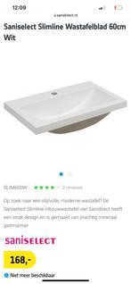 2x wastafelblad SLIM600W (nieuw in doos), Ophalen, Nieuw, Wastafel