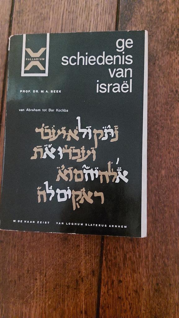 M.A. Beek: geschiedenis van israël + het schoone pascha, Boeken, Geschiedenis | Wereld, Gelezen, Azië, Ophalen of Verzenden