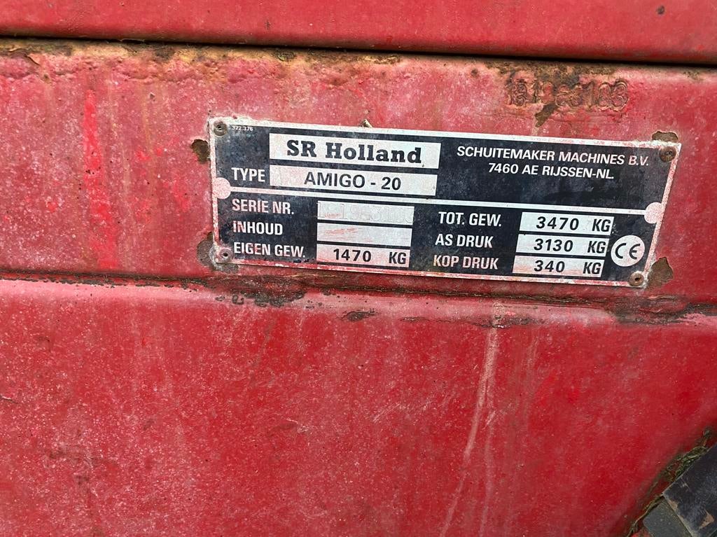 Schuitemaker amigo 20, Zakelijke goederen, Agrarisch | Werktuigen, Ophalen of Verzenden