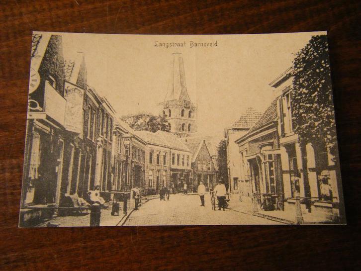 T37 - Barneveld - Langstraat - Mooi, Verzamelen, Ansichtkaarten | Nederland, Gelderland, 1960 tot 1980, Ophalen of Verzenden