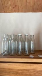 20 Voorraadflessen glazen flessen met deksel, Ophalen of Verzenden, Zo goed als nieuw