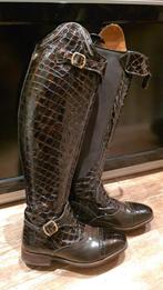 ZGAN celeris slangenleer laarzen maat 38, Dieren en Toebehoren, Paardrijkleding, Ophalen of Verzenden, Zo goed als nieuw, Dressuur