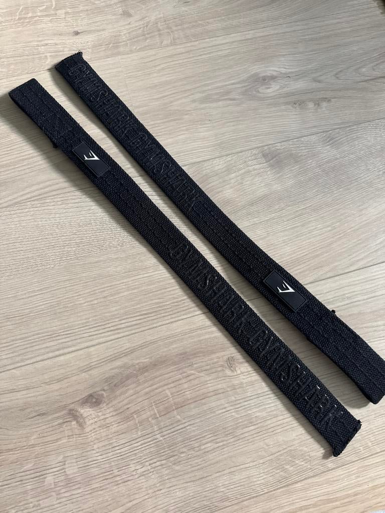 Gymshark straps, Sport en Fitness, Ophalen of Verzenden, Zo goed als nieuw, Halterriem