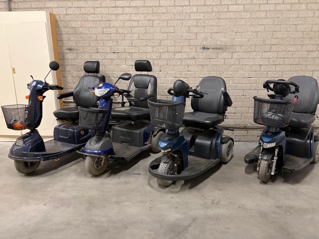 Diverse scootmobielen, Diversen, Gebruikt, 26 t/m 35 km, 11 t/m 15 km/u, Ophalen