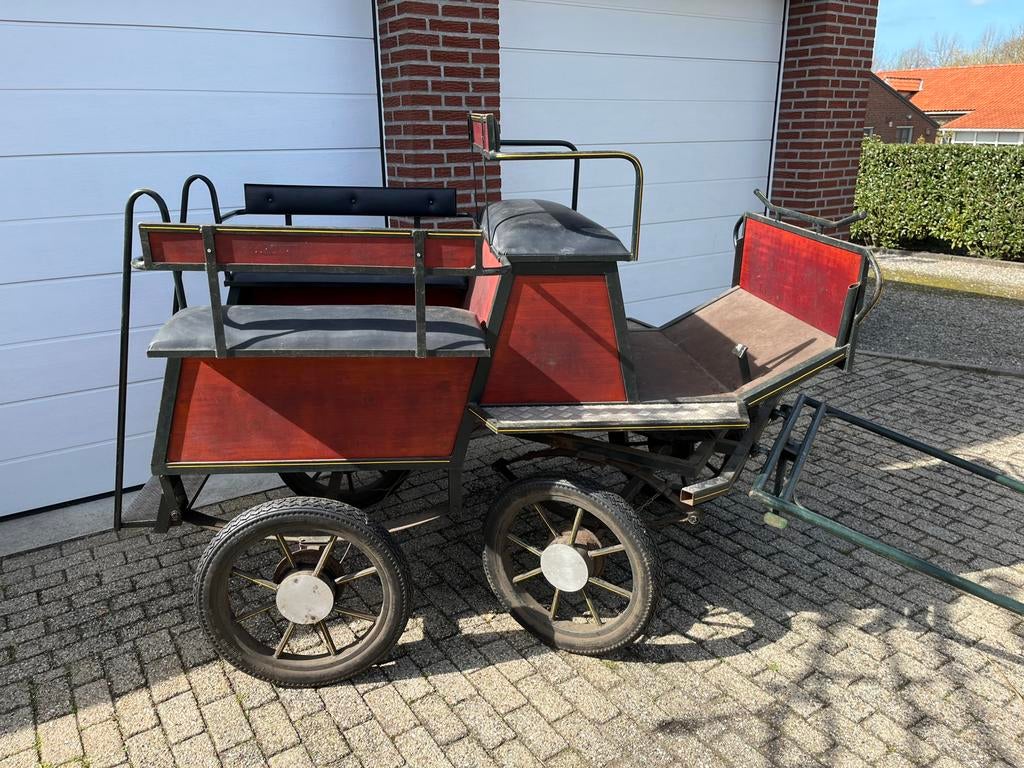 Mooie menwagen/recreatiewagen met rem, eventueel met tuig, Ophalen, Gebruikt, Recreatie