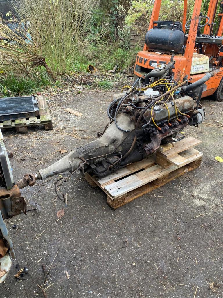 Ford 460 Bigblock motor met c6 automaat - Goed werkend, Auto-onderdelen, Ophalen, Gebruikt, Ford