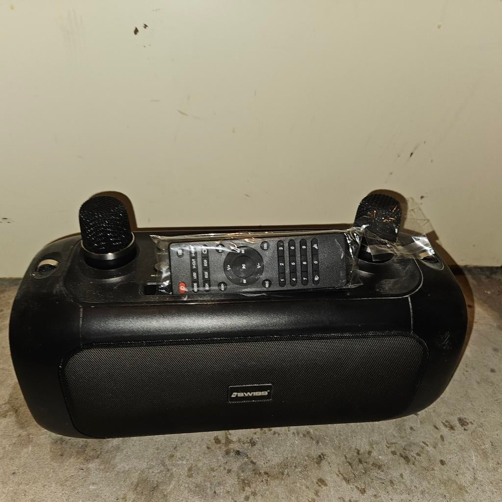 Karaoke Set met 2 Microfoons & Afstandsbediening, Ophalen