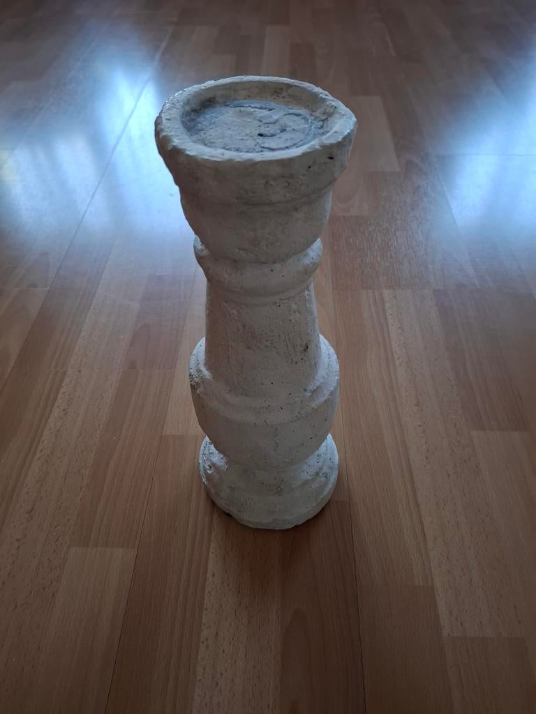 Betonnen kandelaar/kaarsenhouder, Ophalen, Overige materialen, Gebruikt, 25 tot 50 cm