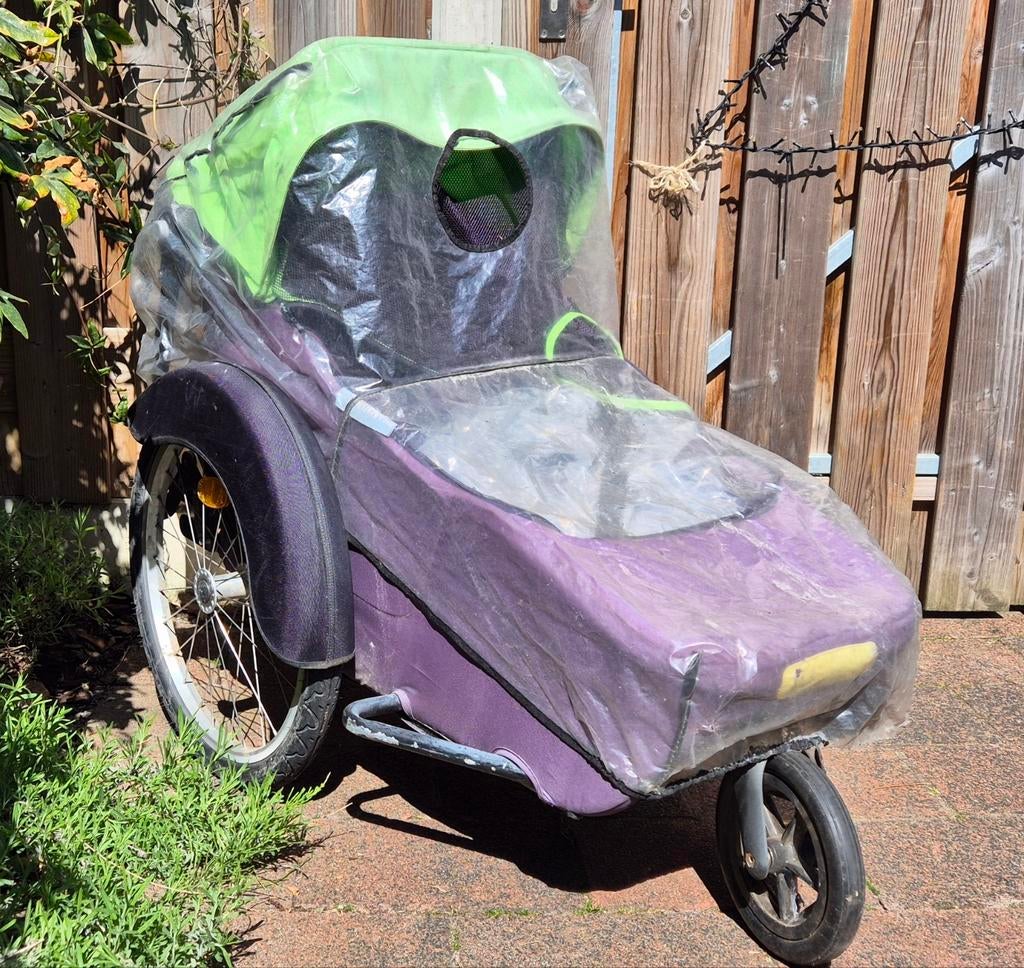 GERESERVEERD -Twinny Load Fietskar: Achter of Naast de Fiets, Ophalen, Gebruikt, Twinny Load, 20 tot 40 kg