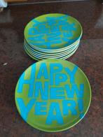 gebaks/oliebollen bordjes, Ophalen of Verzenden, Overige stijlen, Bord(en)