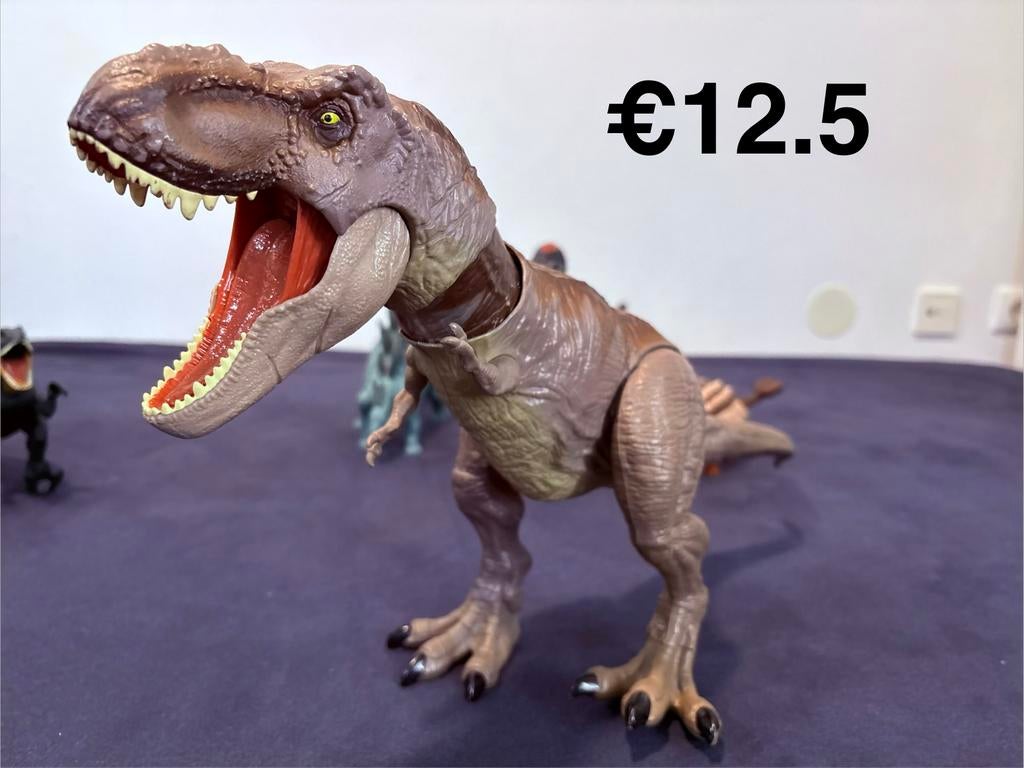 Mattel Jurassic world dinosaurussen, Kinderen en Baby's, Speelgoed | Actiefiguren, Ophalen of Verzenden, Zo goed als nieuw