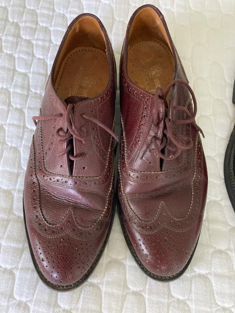 Twee paar heren-schoenen Van Bommel handgemaakt, Kleding | Heren, Schoenen, Ophalen, Zwart, Floris van Bommel, Gedragen