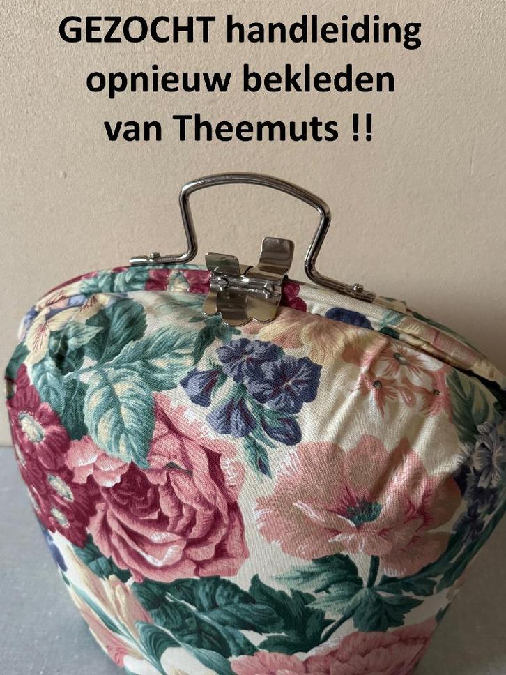 GEZOCHT dame dacht uit EMMEN  repareren van een theemuts, Huis en Inrichting, Keuken | Keukenbenodigdheden, Gebruikt, Ophalen of Verzenden