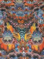 Katoenen satijn Peacock, 120 cm of meer, Nieuw, Ophalen of Verzenden, Katoen