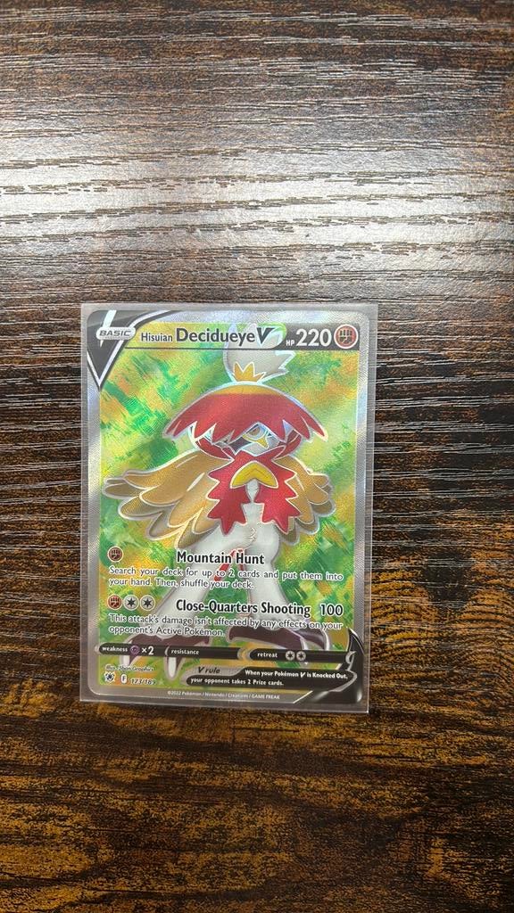 Hisuian Decidueye V (173/189) Astral Radiance, Ophalen of Verzenden, Zo goed als nieuw