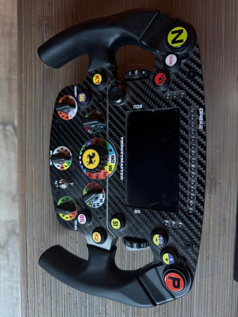 Thrustmaster Ferrari F1 racestuur, Ophalen, Gebruikt, 1 speler, Racen en Vliegen