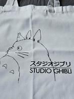 Studio Ghibli Totoro Stoffen Tas 35x45cm, Ophalen of Verzenden, Nieuw, Wit, Shopper
