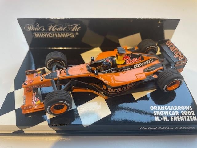 Minichamps 1/18 F1 Arrows Orange - Heinz-Harald Frentzen 2002 - Occasion