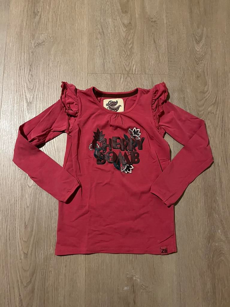 Z8 longsleeve maat 128 / 134 zgan style : Layla, Ophalen of Verzenden, Zo goed als nieuw, Meisje, Shirt of Longsleeve