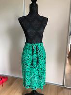 &Co woman rok, travelstof, maat M, groen, Kleding | Dames, Rokken, Maat 38/40 (M), Ophalen of Verzenden, Zo goed als nieuw, Onder de knie