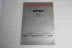 Folder Mitsubishi Sapporo (09-1981) (38), Ophalen of Verzenden, Nieuw, Mitsubishi