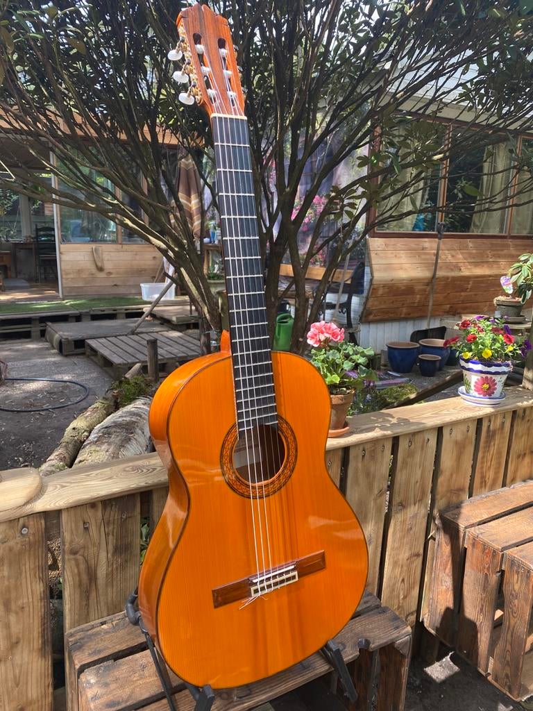 Ricardo Sanchis Carpio Flamenco gitaar vintage, Ophalen of Verzenden, Zo goed als nieuw, Klassieke of Spaanse gitaar