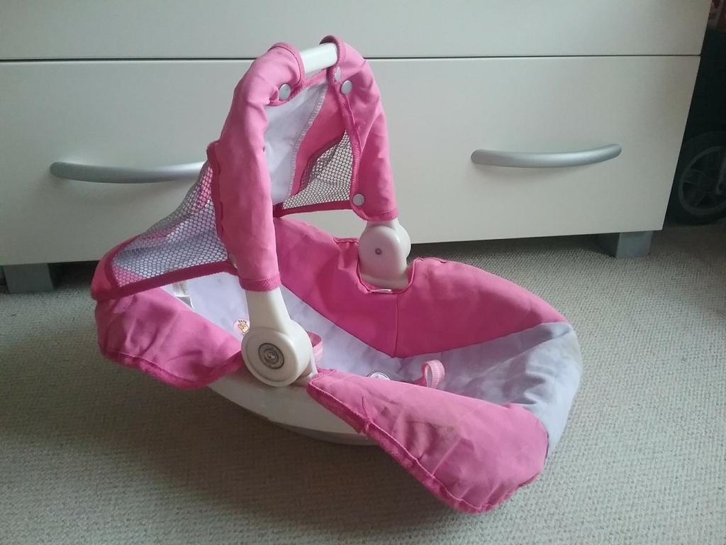 Poppen maxicosi babyborn, Ophalen of Verzenden, Gebruikt, Babypop