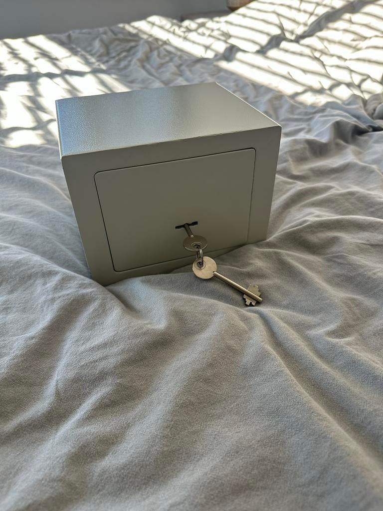 Branddichte kluis met sleutels en bevestigingsbouten, Ophalen of Verzenden, Zo goed als nieuw, Brandkast