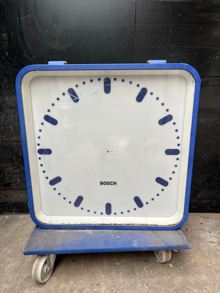 Dubbelzijdige Bosch stationsklok - Zonder uurwerk, Ophalen