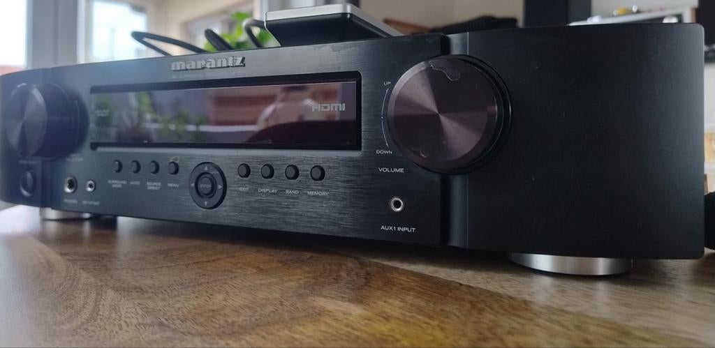 Marantz NR1501 Slimline AV Receiver - 5.1 Kanaals, Audio, Tv en Foto, Versterkers en Receivers, Marantz, Gebruikt, Ophalen of Verzenden