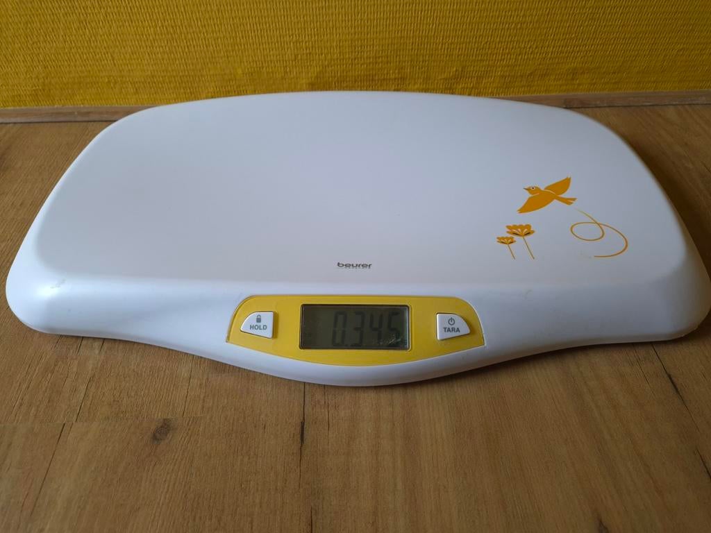 Babyweegschaal 5g nauwkeurig voor prematuur/pasgeboren baby, 1 tot 500 gram, Ophalen of Verzenden, Zo goed als nieuw, Personenweegschaal