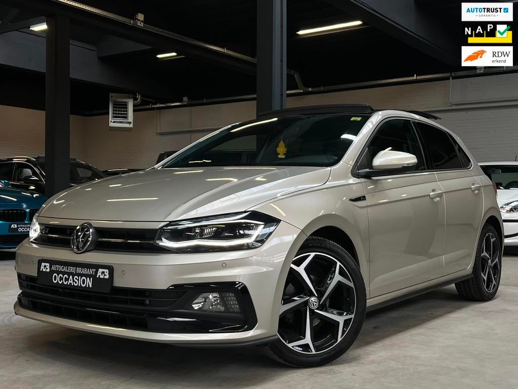 Volkswagen Polo 1.0 TSI R-line Automaat/Pano/Virtual/Carplay, Auto's, Volkswagen, Gebruikt, Euro 6, 95 pk, 49 €/maand