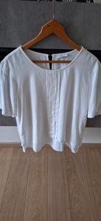 Damesblouse maat  48 wit, Wit, Maat 46/48 (XL) of groter, Ophalen of Verzenden, Zo goed als nieuw