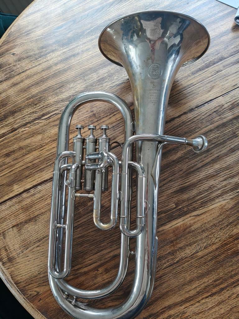 Bariton/Tuba - Melchior Dempre, Muziek en Instrumenten, Blaasinstrumenten | Tuba's, Ophalen, Gebruikt, Euphonium of Tenortuba