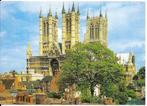 Ansichtkaart	Lincoln (Engeland)	Lincoln Minster, Verzenden, 1980 tot heden, Gelopen, Engeland