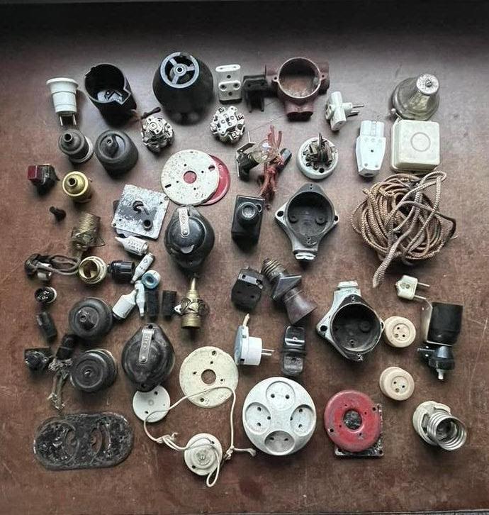 Te koop: elektro electro oud bakeliet, Ophalen, Gebruikt, Schakelaar