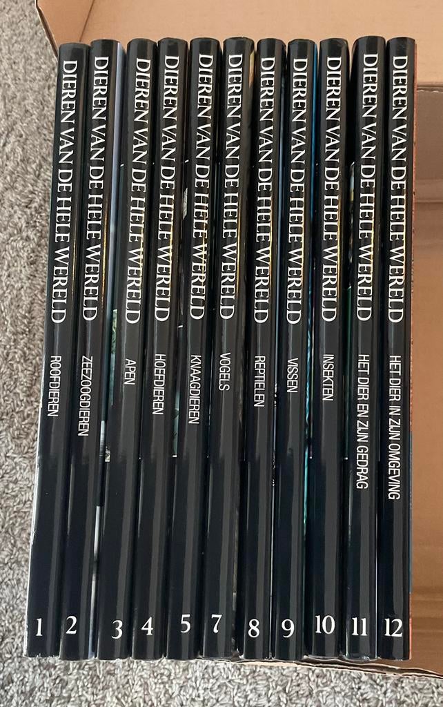 Prachtige dierenboeken reeks 12 stuks nieuw, Ophalen of Verzenden, Nieuw, Overige diersoorten