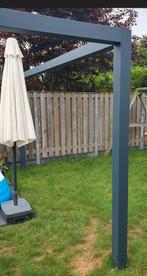 Nesling aluminium pergola antraciet  3x4m vrijstaand, Ophalen, Zo goed als nieuw