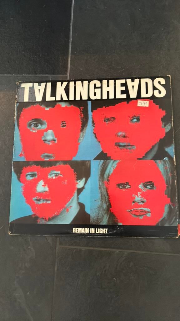 Talking heads – Remain In Light, Gebruikt, Inclusief binnenhoes, 1980 - 1989, Ophalen of Verzenden