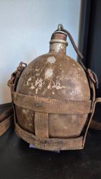 Japanse veldfles uit 1941 op naam, Ophalen of Verzenden, Overige soorten, Azië, Overige typen