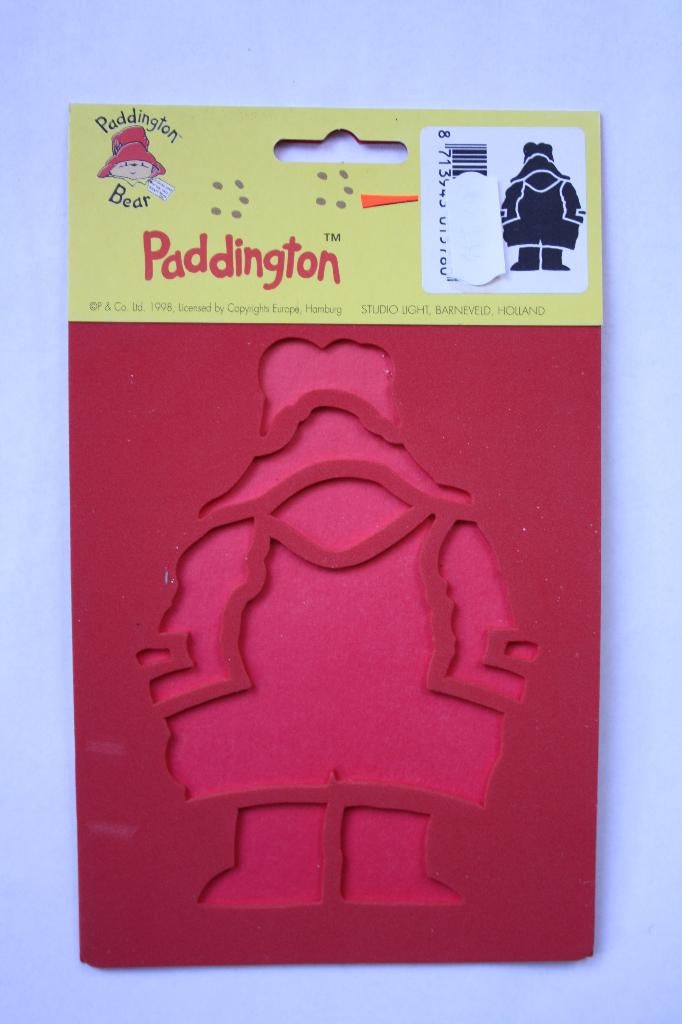 Paddington relief stencil beer 1, Ophalen of Verzenden, Nieuw, Dieren, Pons of Mal