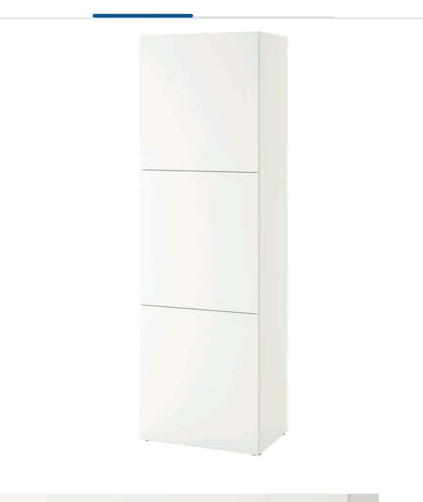 Gezocht ikea besta kast hoogglans wit, Ophalen, Zo goed als nieuw