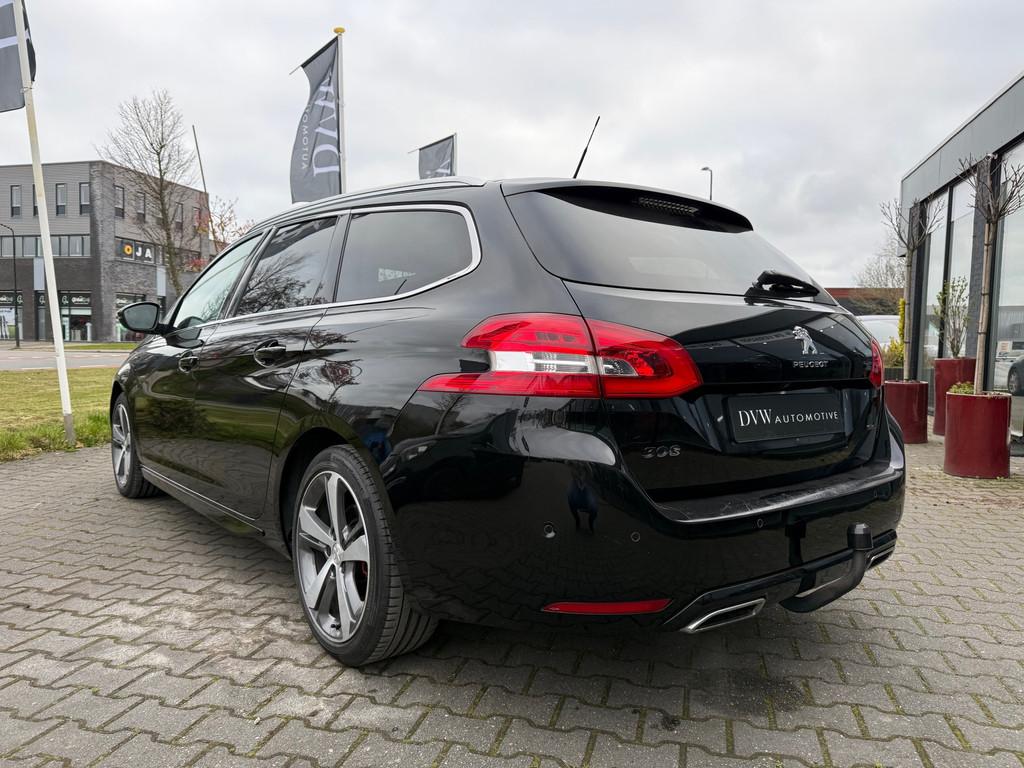 Peugeot 308 SW 1.2 e-THP GT-Line, Auto's, Peugeot, Gebruikt, 1199 cc, 635 kg, Zwart