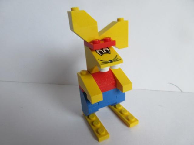 1677 Lego konijn, Rabbit., Overige thema's, Lego, Compleet, Ophalen of Verzenden