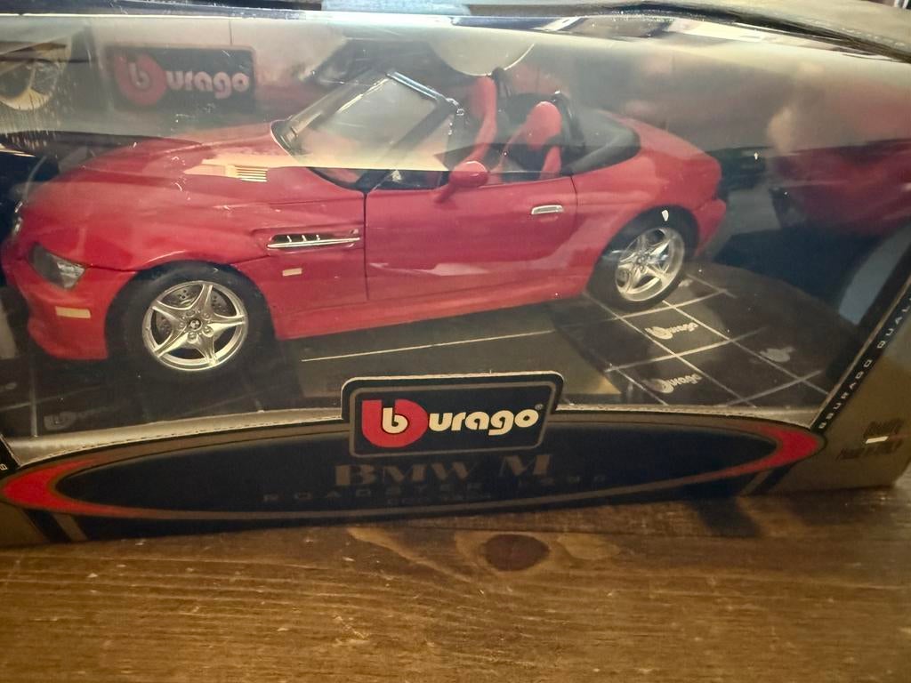 Bburago BMW M roadster 1996  gold collection, Hobby en Vrije tijd, Modelauto's | 1:18, Ophalen of Verzenden, Zo goed als nieuw
